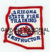 Z ARIZONA,ARIZONA STATE FIRE TRAINING INSTRUCTOR 1